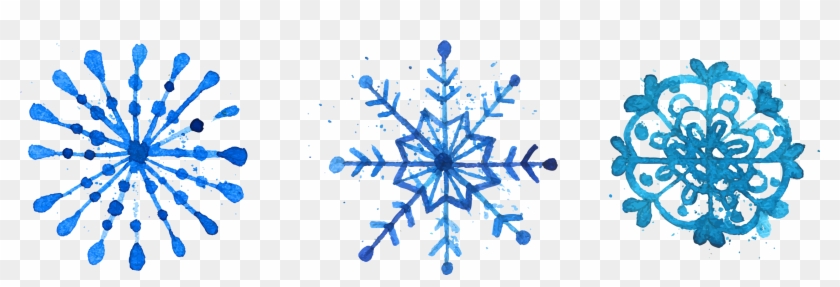 Snowflake Watercolor Painting Euclidean Vector - Snowflake #989606