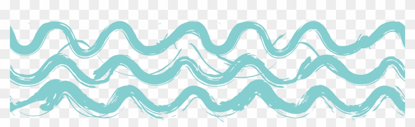 Free Vector Watercolor Waves - Watercolor Wave Clipart Png #989635