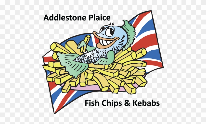 Golden Fish Erdington Try Our Famous Fish And Chips - Fish And Chips Clipart #989646