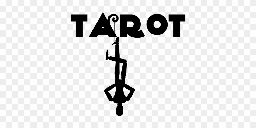 Silhouette, Card, Down, Figurine, Hanged - Tarot Card Games #989685