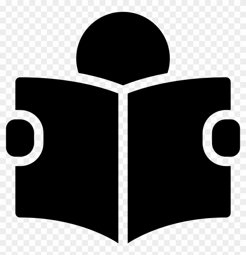 Reading Filled Icon - Reading Logo Black Png #989699