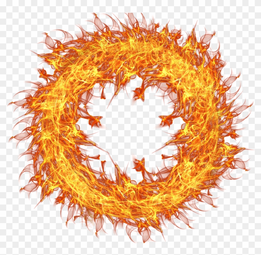 Circle Of Fire Png Image - Transparent Background Fire Circle Png #989863