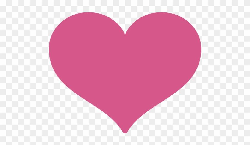 Heavy Black Heart Emoji - Heart Pink #989914