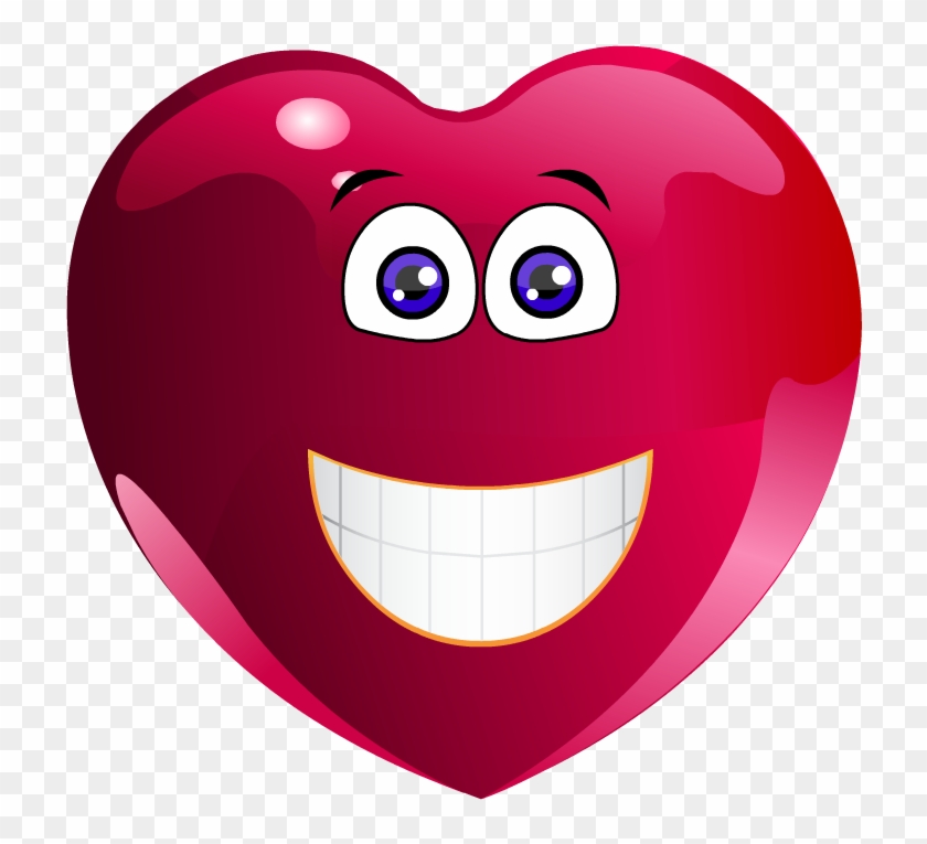 Heart Emoji Clipart - Happy Heart Clip Art #989956