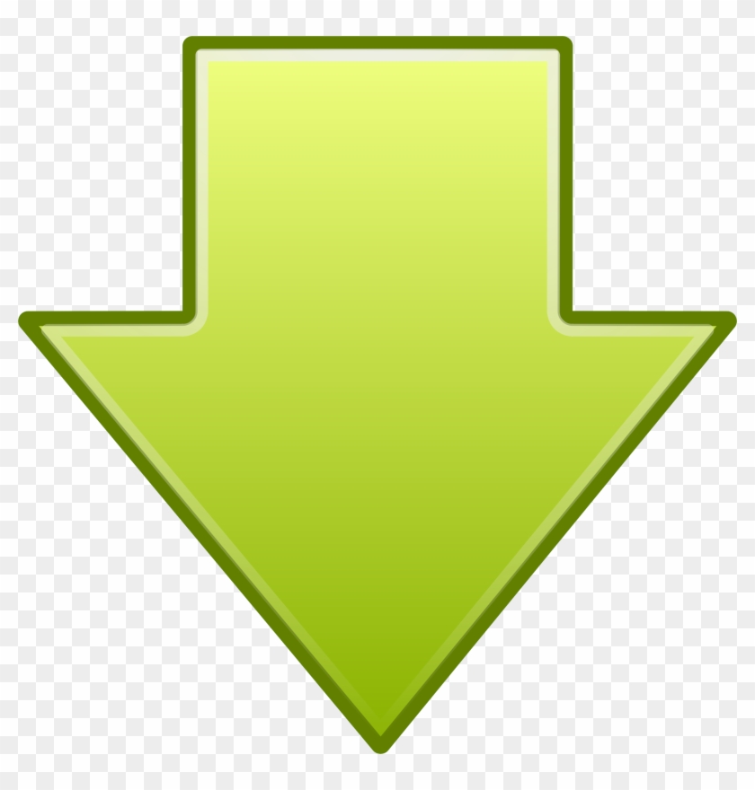 Down Arrow Icon - Down Arrow #989997