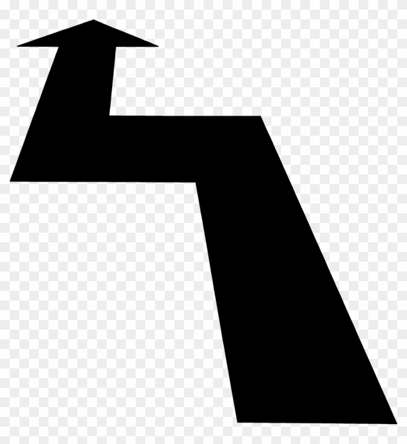 Downwards Zigzag Arrow Clip Art - Arrow Forward Png #990003