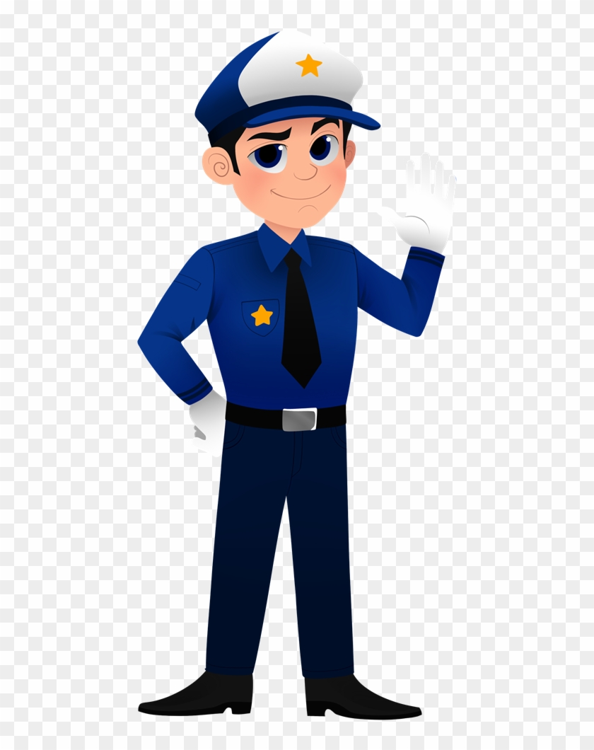 Free Cartoon Policeman Clip Art - Cartoon #990010