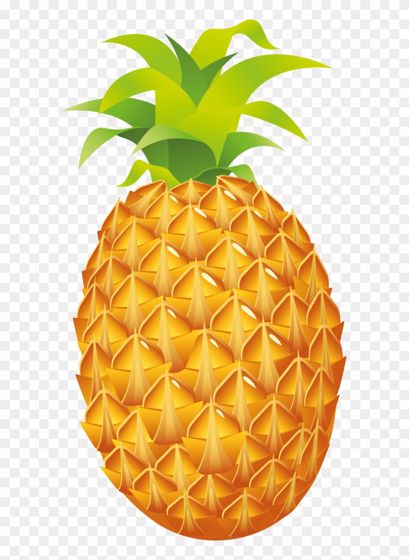 Juice Clipart Pine Apple - Pineapple Fruit Clipart Png #990062