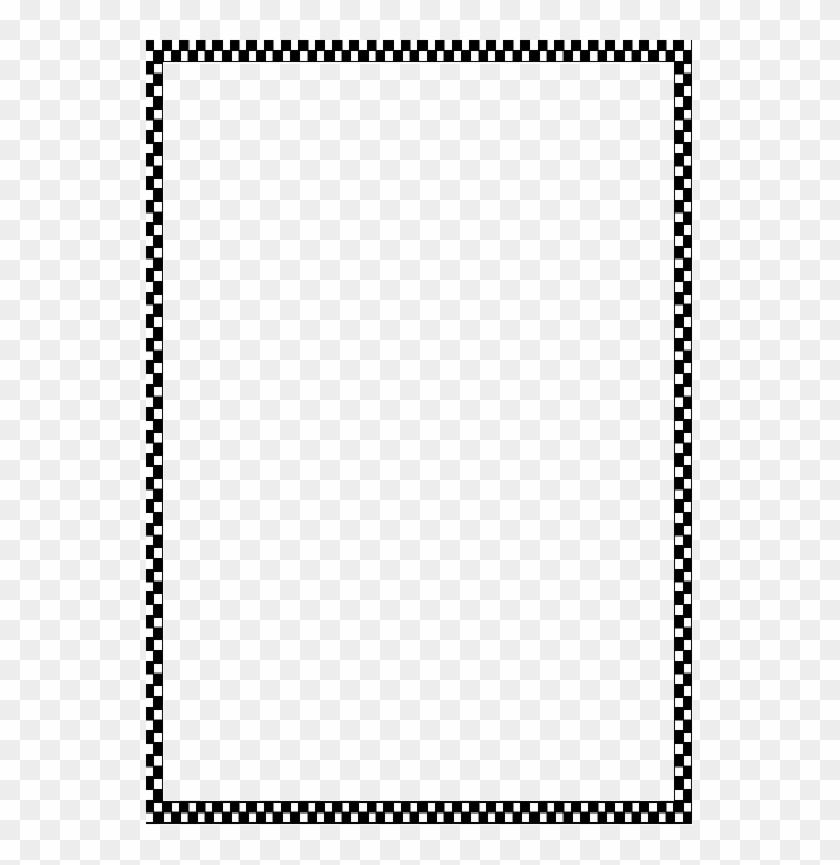 Simple Black Border - Free Download Clip Art Borders And Frames #990071