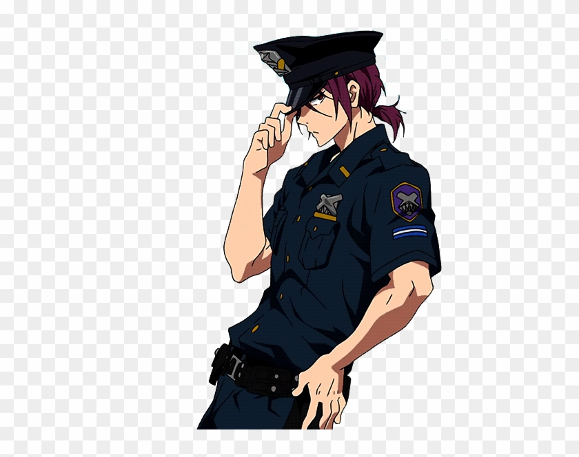Rin Matsuoka Police Gif #990087