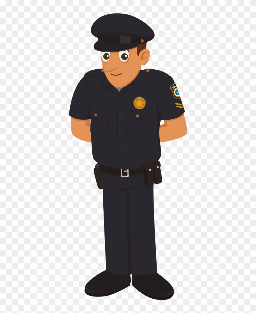 Police Officer Cartoon Traffic Police - Police Officer Character Png #990106