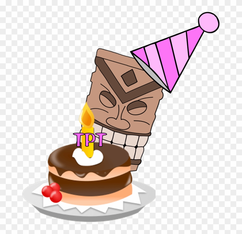 I Have To Confess I Didn't Even Find Tpt My Hubby Did - Birthday Cake Clip Art #990219