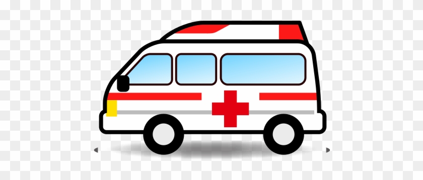 Ambulance Emoji For Facebook, Email Amp Sms Id - Compact Van #990261