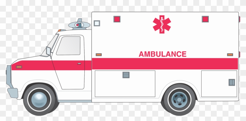 Ambulance Clipart Transparent Background - Pink Ambulance Clip Art #990270