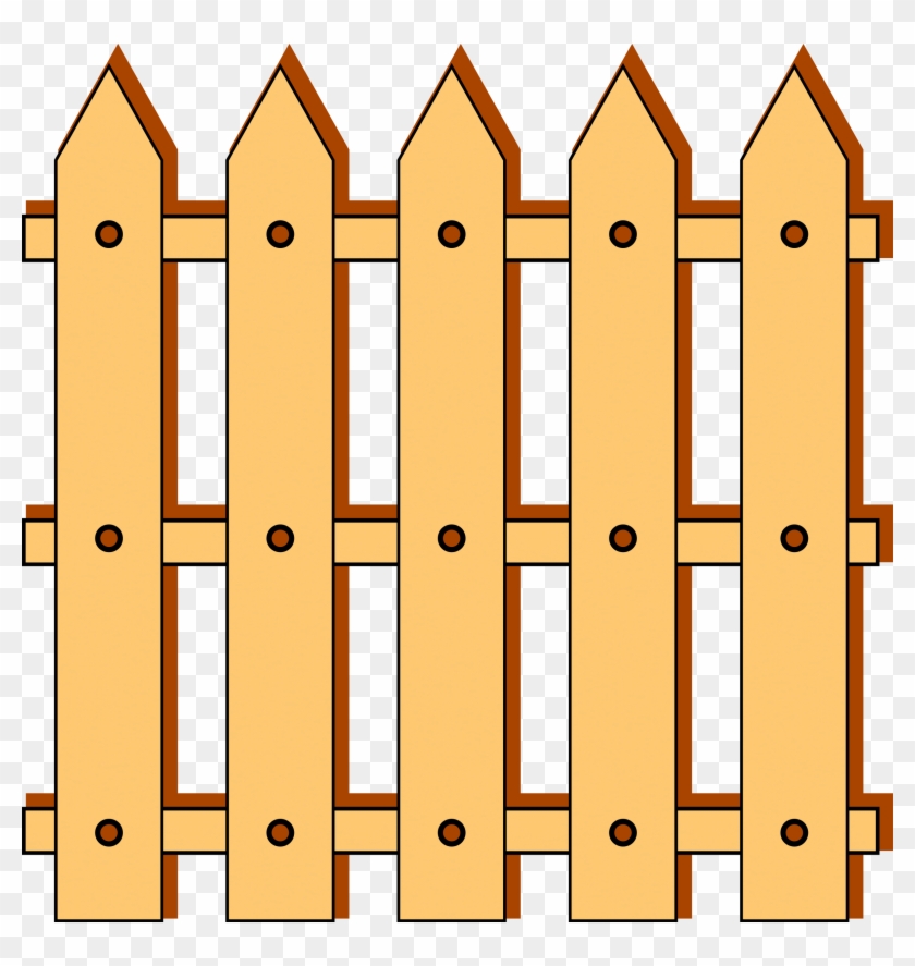 Fence Clipart - Fence Cartoon Clip Art #990276