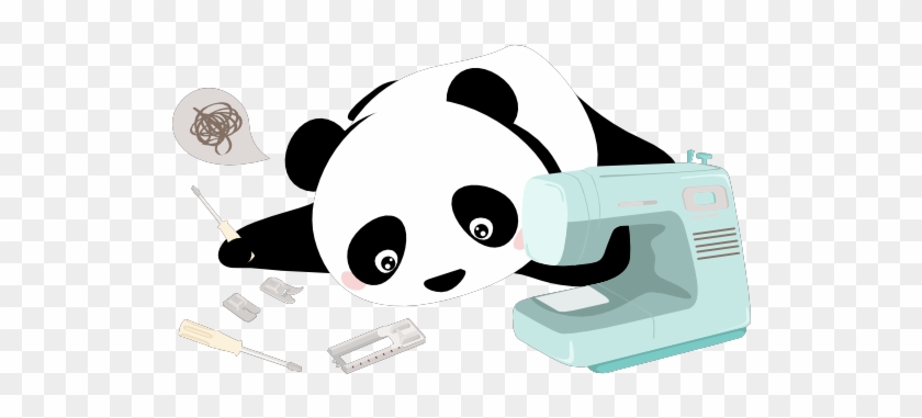 Big Foot Clipart Walking Foot - Giant Panda #990336