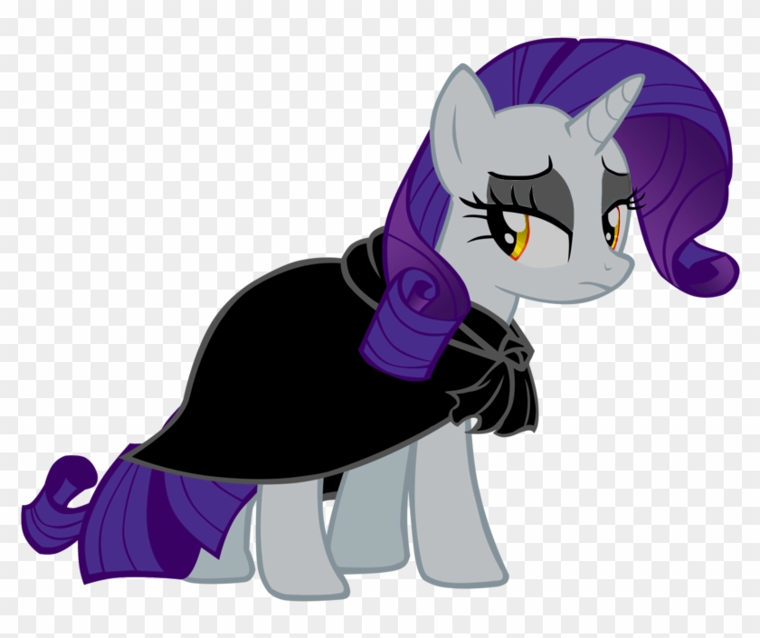 Sith Rarity Vector By Rarity6195 - My Little Pony Evil Rarity - Free  Transparent PNG Clipart Images Download