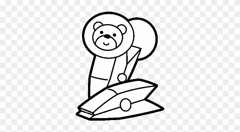 Binder Clip Coloring Page - Cartoon #990439