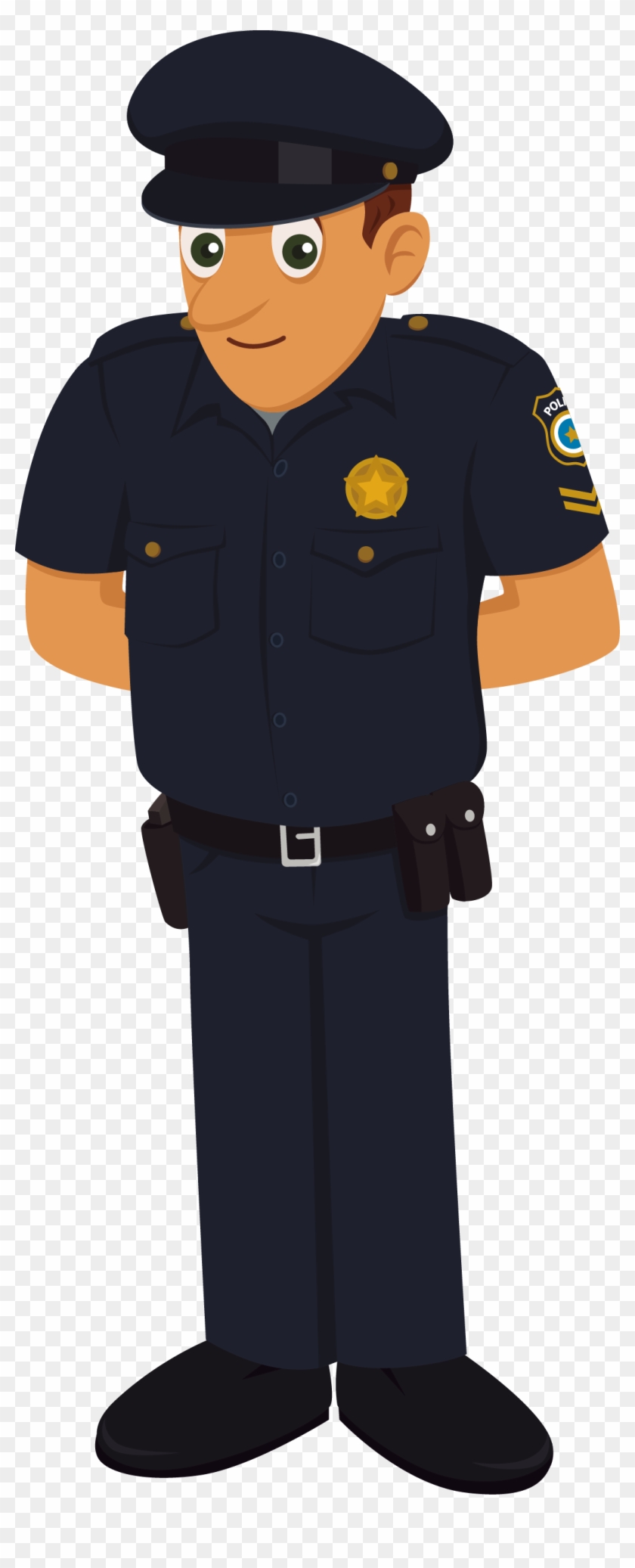 Police Officer Police Uniforms Of The United States - Police Officer Character Png #990539