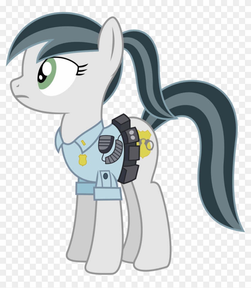 Jeremeymcdude, Earth Pony, Female, Mare, Oc, Oc Only, - Mlp Police Officer #990559