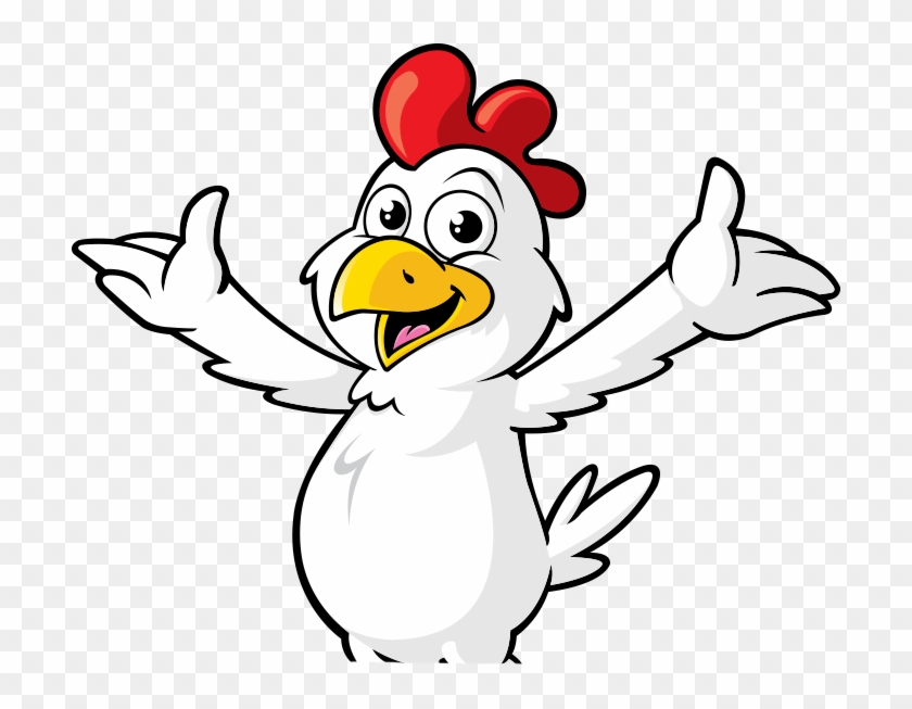 Rooster Chicken As Food Cartoon Clip Art - Cartoon #990655