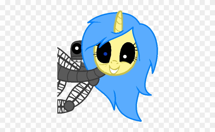 Pony Blue Yellow Vertebrate Fish Nose Head Clip Art - Mangle #990695