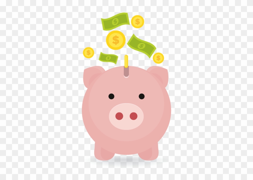 Friendly Transfer Save - Money Pig Png #990712