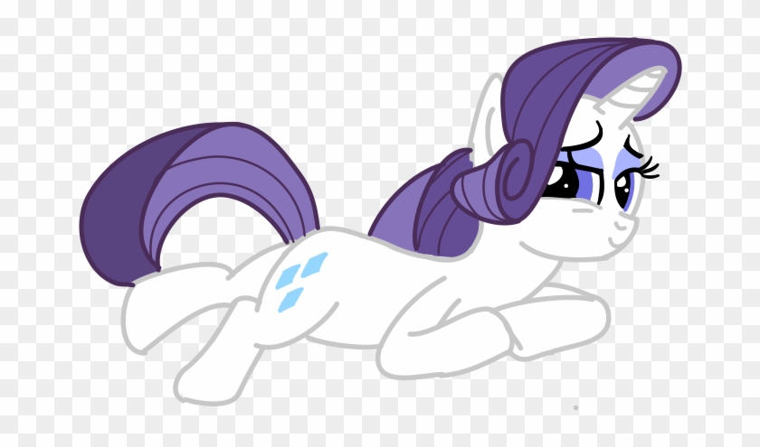 Fanmade Rarity Lying Down - Cartoon #990750