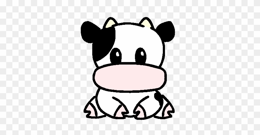 Best Y Finalizamos Esta Serie De Imgenes Tiernas De - Cute Moo? Sticker (rectangle) #990808