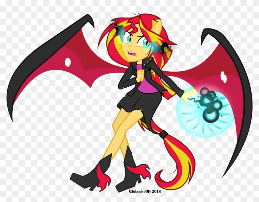 Wubcakeva, Boots, Clothes, Dark Magic, Equestria Girls, - Illustration #990912