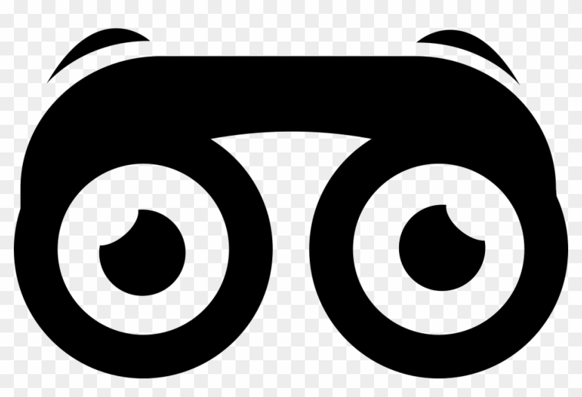 Binoculars With Eyes Svg Png Icon Free Download - Binoculars With Eyes Png #990919