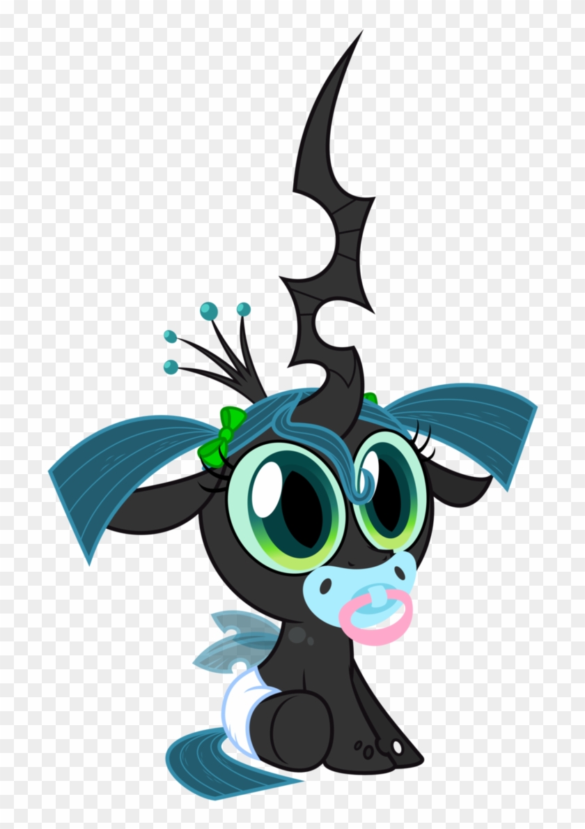 Chrysalis As A Toddler By Zutheskunk - My Little Pony Baby Chrysalis #991080