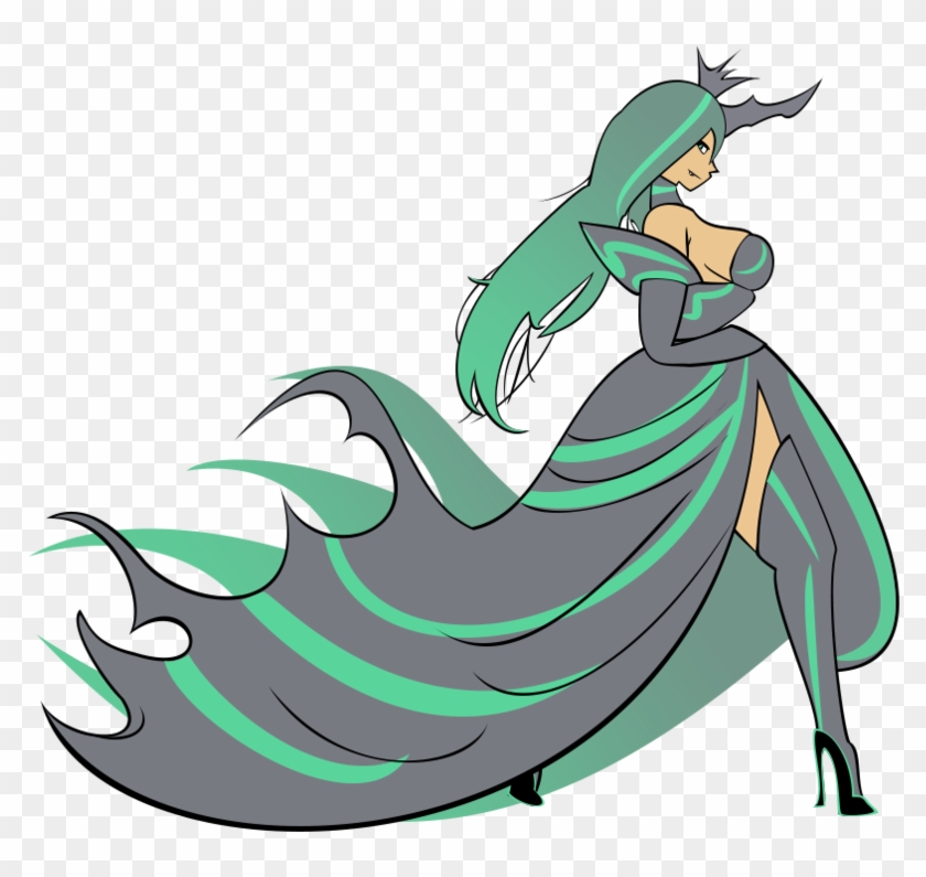 Queen Chrysalis Vector Fixed By Brinkyskullwolf On - Illustration - Free  Transparent PNG Clipart Images Download