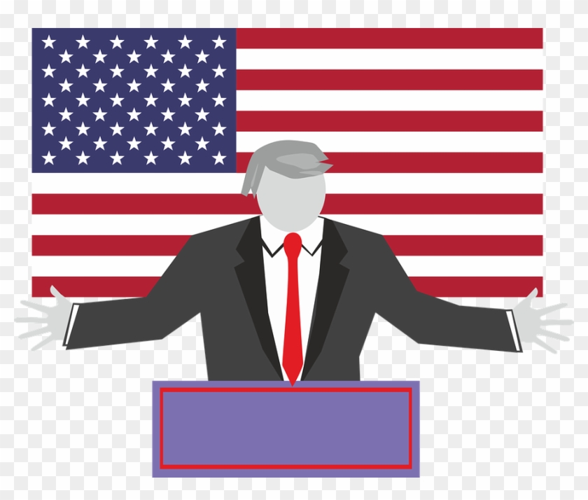 Election Day Clipart 21, Buy Clip Art - American And British Flag #991188