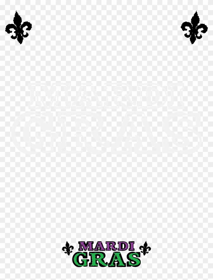 Mardi Gras Stationery Clip Art - Butterfly #991196