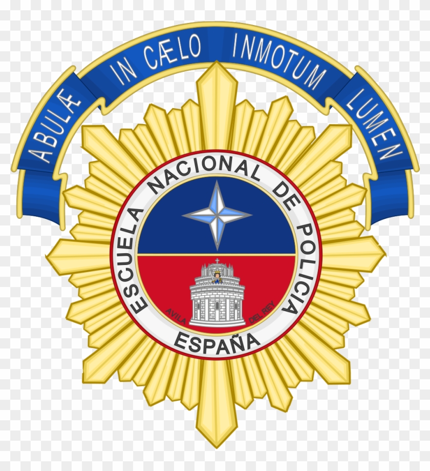 Filenational Police Academy Spainsvg Wikimedia Commons - Escuela Nacional De Policia Avila Logo #991399