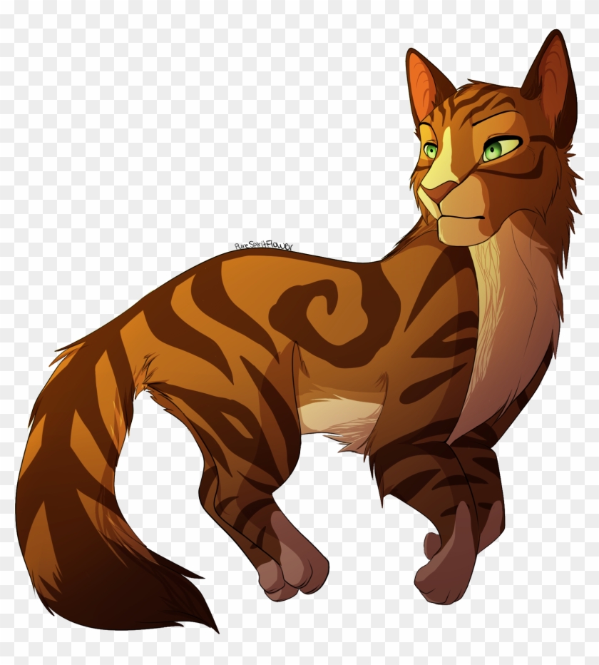 Whiskers Wildcat Warriors Drawing - Purespiritflower Cats #991465