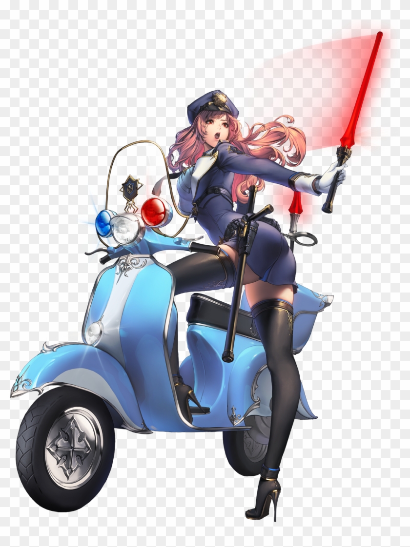 Anime Anime Girl Anime Png Png Png Transparent Police - Sexy Anime Police Girl #991540