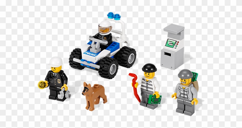 Help The Police Catch The Robbers And Put Them Behind - Lego Police Starter Pack #991552