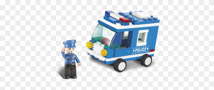Sluban Police Van M38-b0177 - Sluban Police #991560
