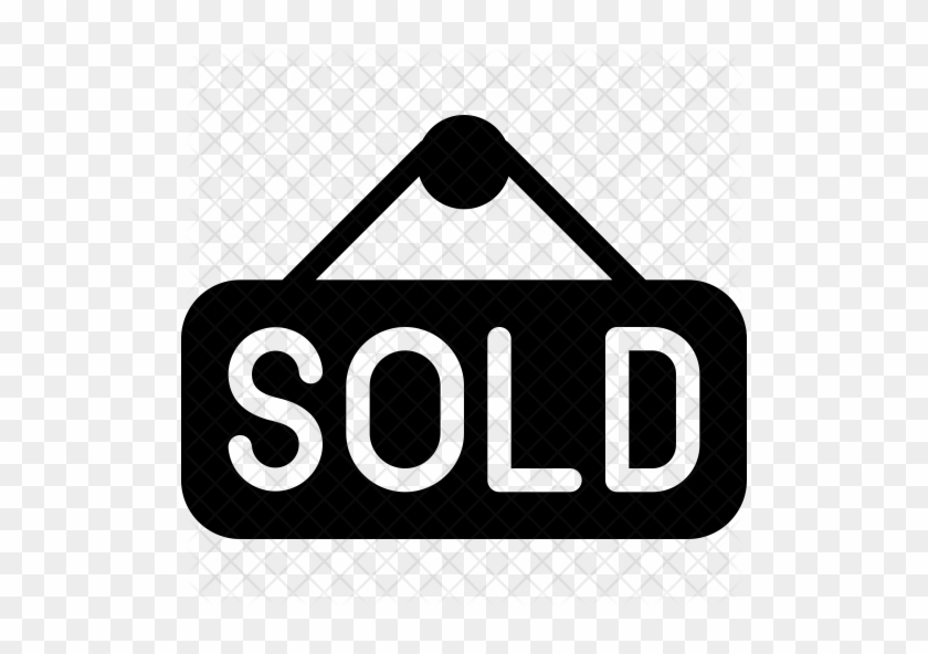 Sold Sign Icon - Icon #991570