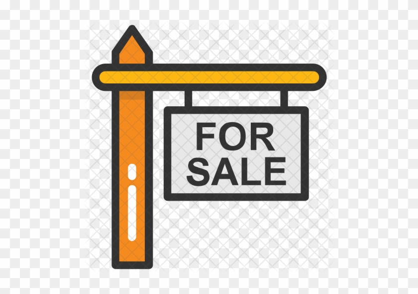 For Sale Sign Icon - For Sale Sign Icon #991577
