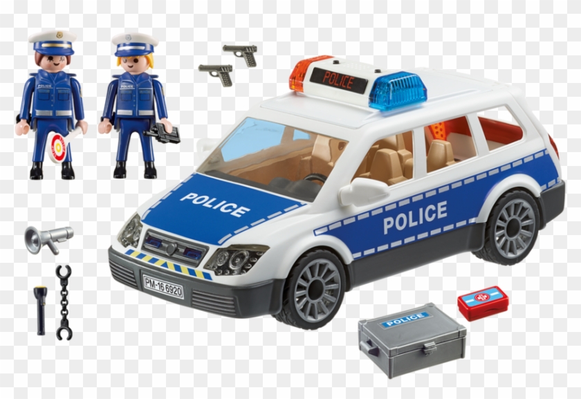 Playmobil - Playmobil 6920 City Action Police Car With Lights And #991598
