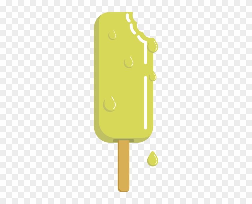 Lemon Popsicle Png Images - Paleta De Hielo Derretida #991609