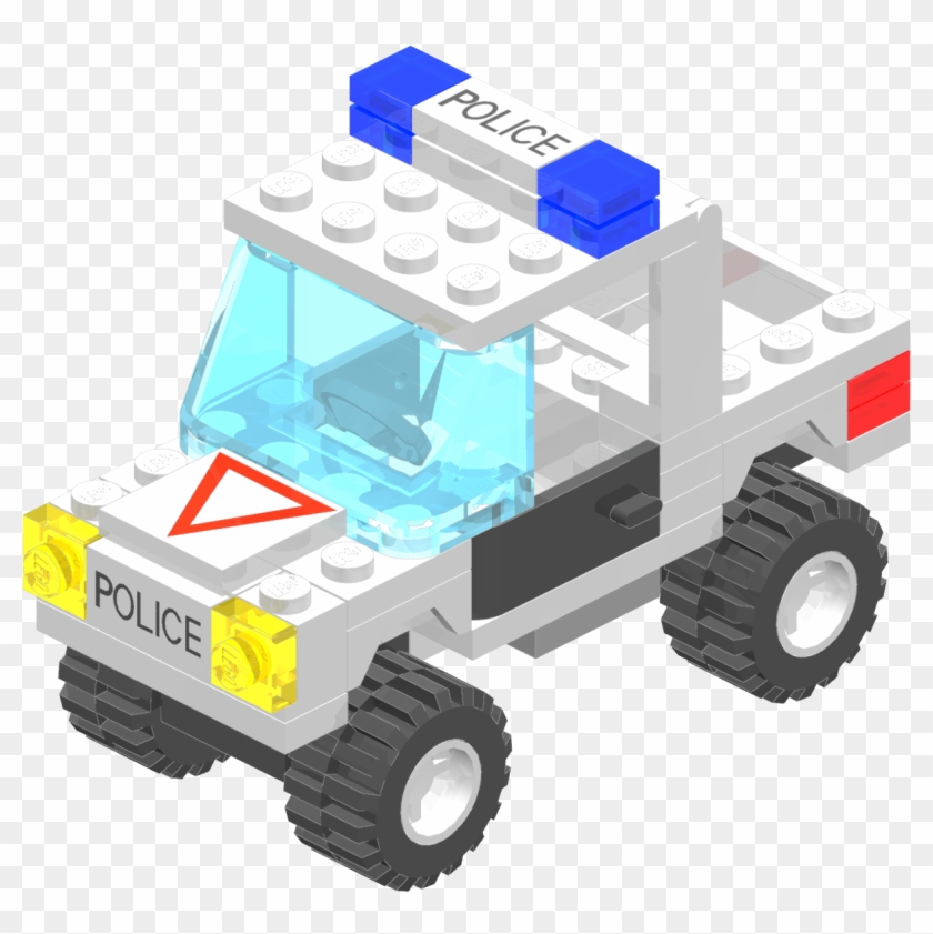 Police Car - Lego Instructions Police Car #991631