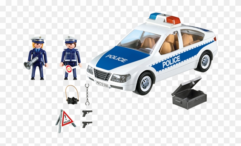 Police Car With Flashing Lights - Playmobil 5184 Police Car With Light #991654