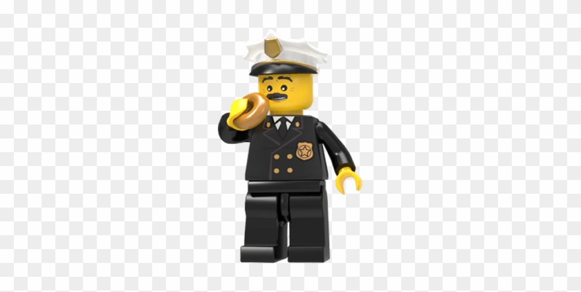 Lego Deputy Dunby Eating Bagel - Lego City Undercover: The Chase Begins #991656