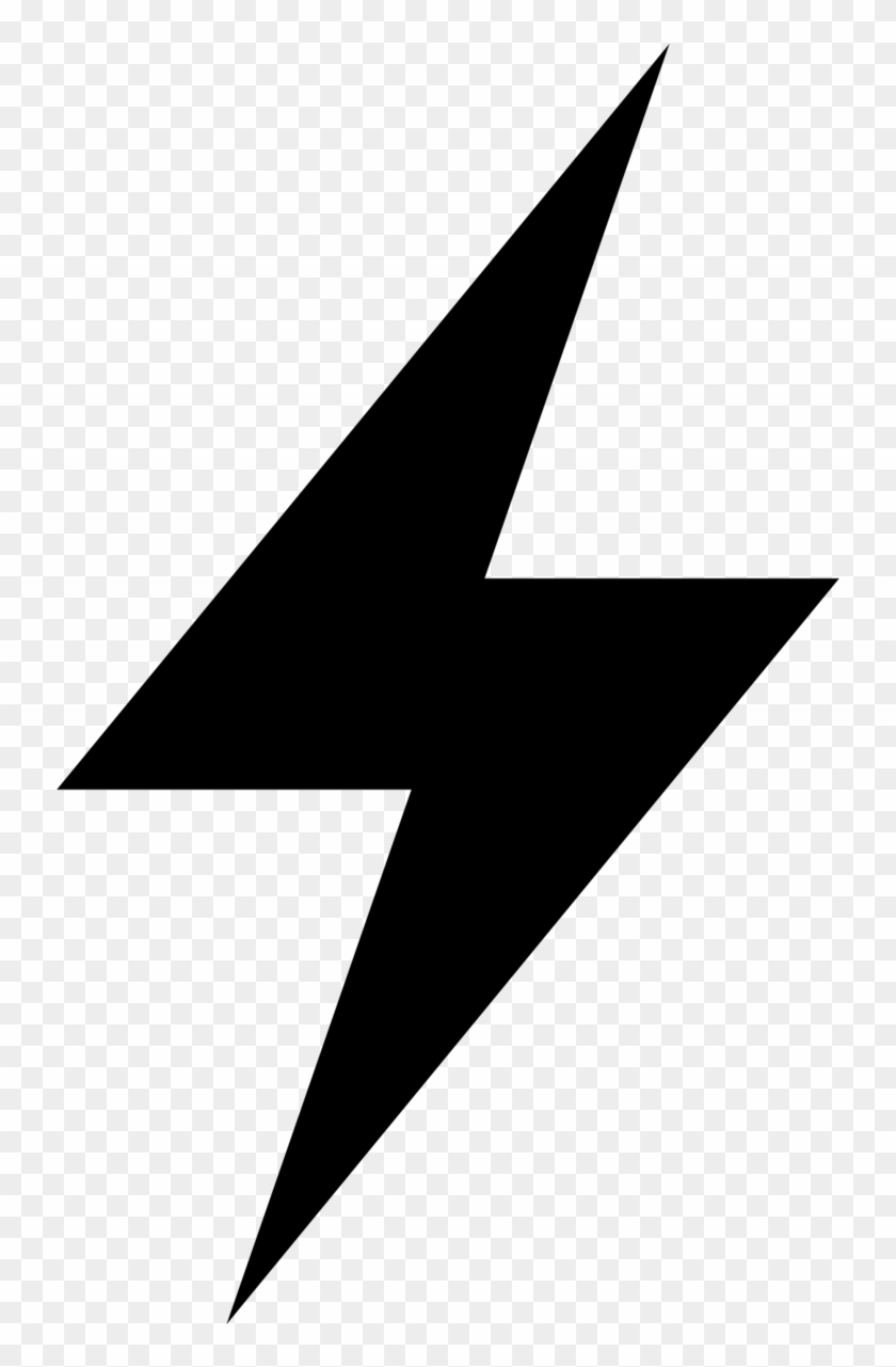 Lightning Icon Png 5 - Strom Icon #991659