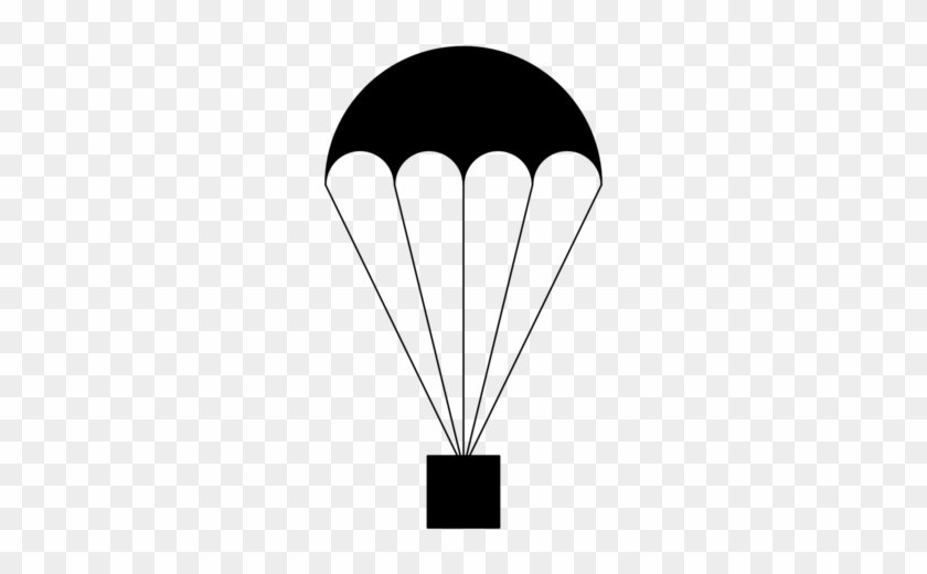 Airdrop - Mini Parachute Clipart #991671