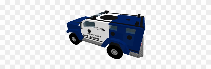 Sausage Police Swat Lenco Bearcat - Police Van #991704